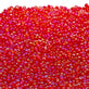 Preciosa Seed Beads 11/0, transparent light ruby AB