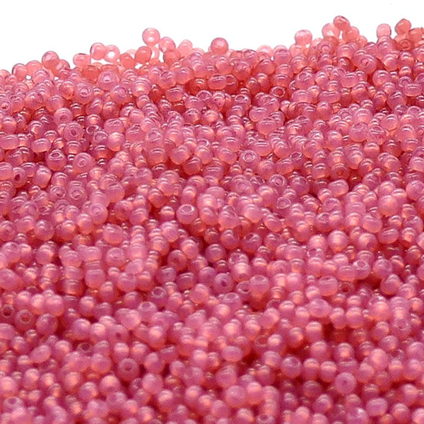 Preciosa Seed Beads 11/0, solgel rose opal