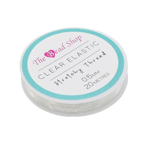 0.5mm Stretch Elastic Cord, clear