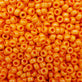 Miyuki Seed Beads 6/0, opaque orange