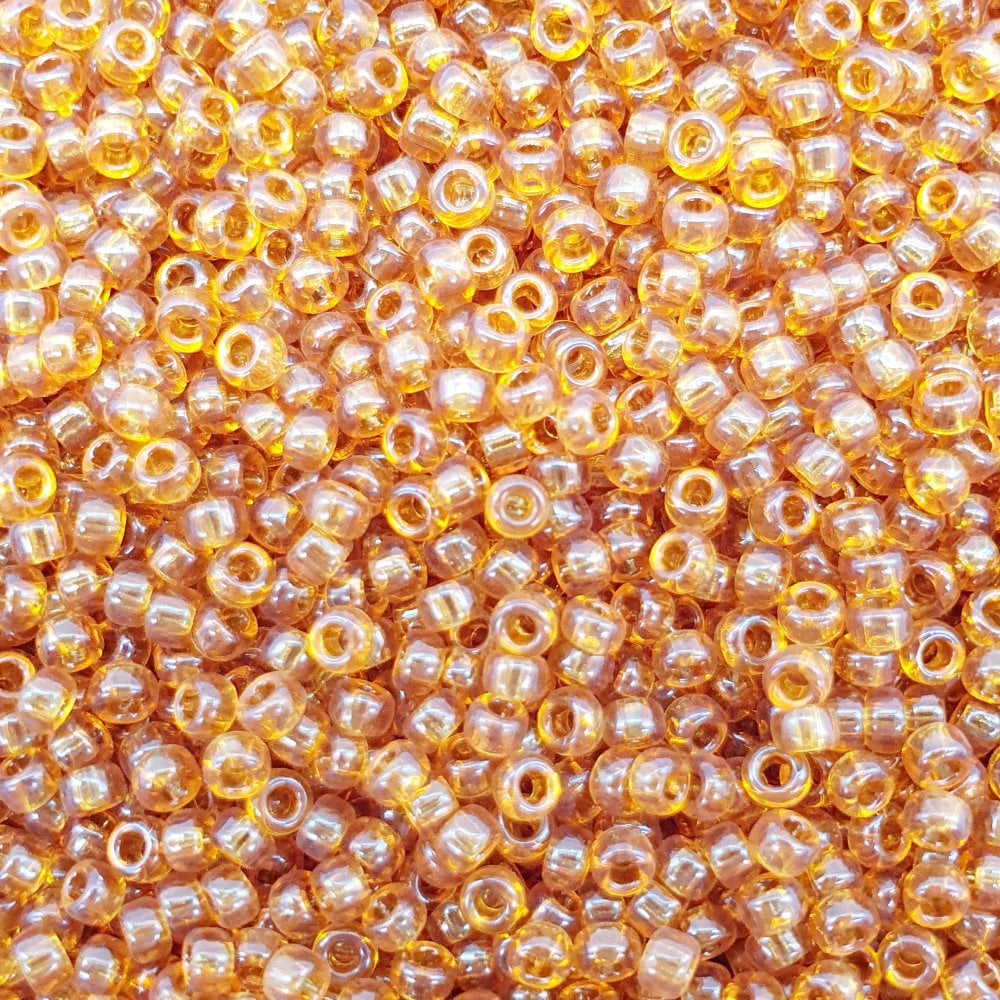 Miyuki Seed Beads 11/0, transparent topaz