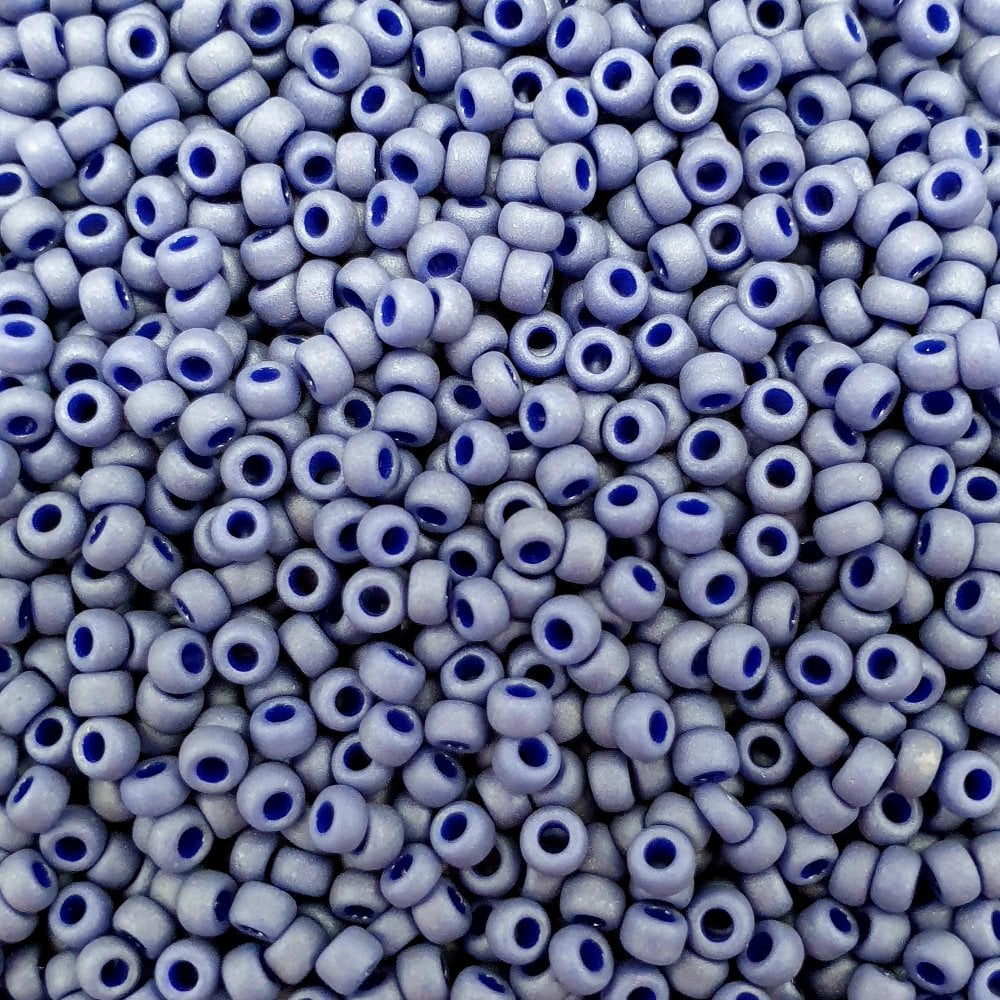 Miyuki Seed Beads 11/0, opaque matte cobalt