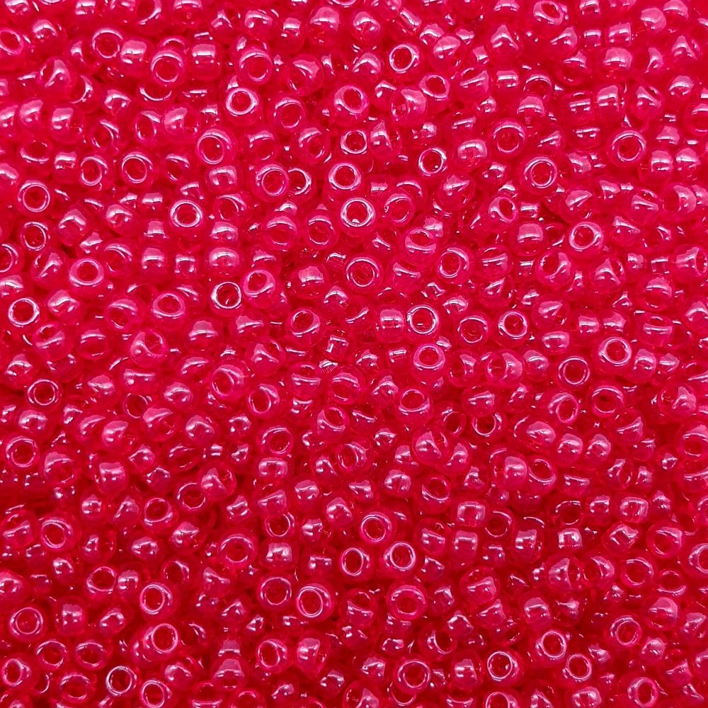 Miyuki Seed Beads 11/0, transparent ruby