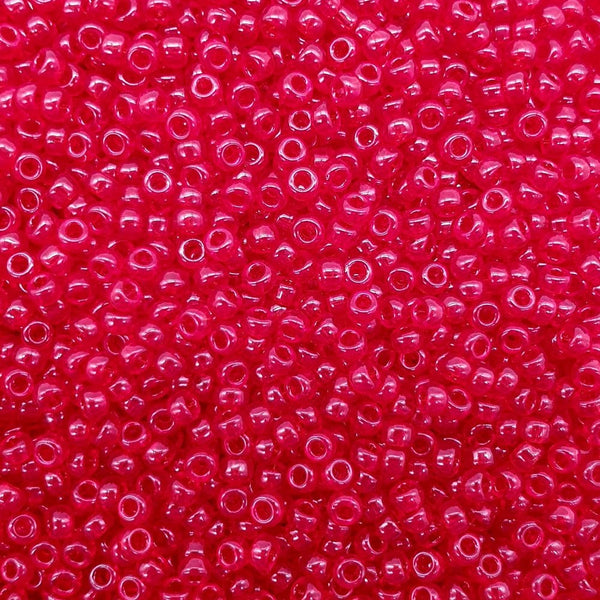 Miyuki Seed Beads 11/0, transparent ruby