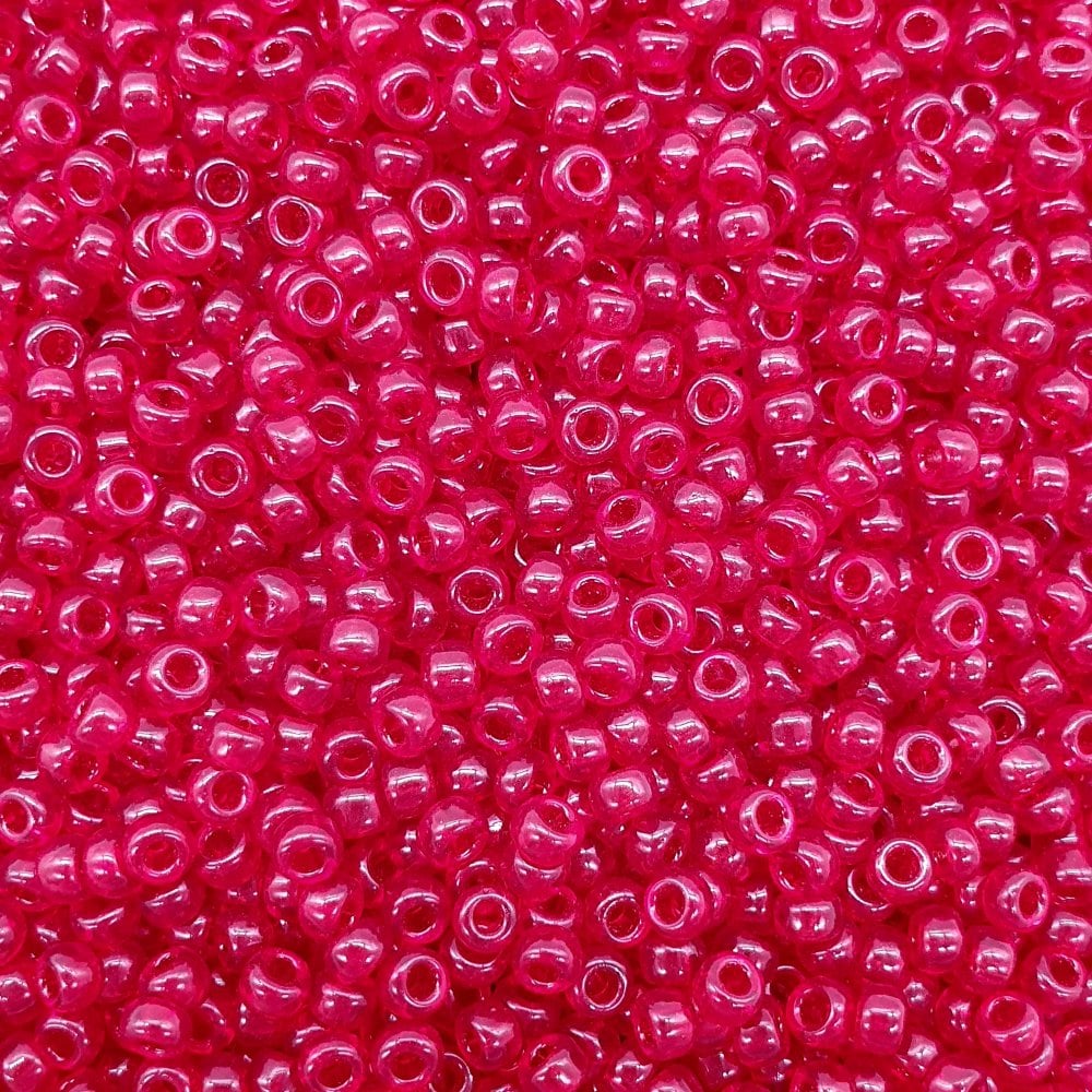Miyuki Seed Beads 8/0, transparent ruby
