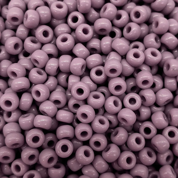 Miyuki Seed Beads 6/0, opaque mauve