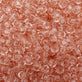 Miyuki Seed Beads 8/0, transparent light tea rose