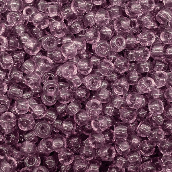 Miyuki Seed Beads 6/0, transparent smoky amethyst