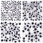 Self-Adhesive Googly Eyes, Sticky Wobbly Craft 300 Assorted Pieces 6mm to 12mm