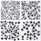 Self-Adhesive Googly Eyes, Sticky Wobbly Craft 300 Assorted Pieces 6mm to 12mm