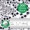 Self-Adhesive Googly Eyes, Sticky Wobbly Craft 300 Assorted Pieces 6mm to 12mm, additional photo