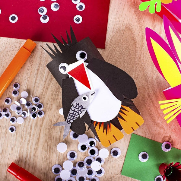 Self-Adhesive Googly Eyes, Sticky Wobbly Craft 300 Assorted Pieces 6mm to 12mm, additional photo