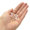 Faceted Glass Drop 18x12mm, crystal AB, additional photo