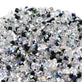 4mm Preciosa Crystal Bicones, twilight mix