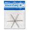 Beadsmith, pack of snowflake ornament wire forms (8 set), 3.75"