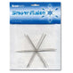 Beadsmith, pack of snowflake ornament wire forms (8 set), 3.75"