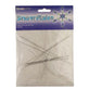 Beadsmith, pack of snowflake ornament wire forms, assorted sizes