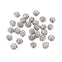 Tibetan Style Beads Textured Round 6mm, antique-silver-plated, additional photo