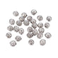 Tibetan Style Beads Textured Round 6mm, antique-silver-plated, additional photo