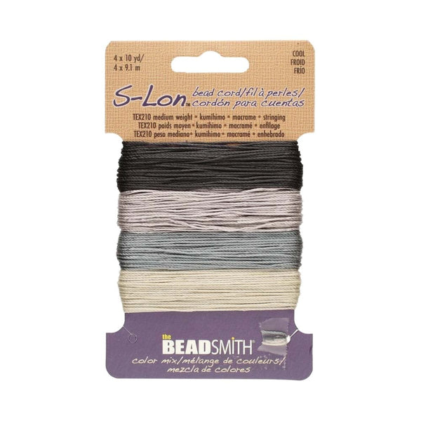 Beadsmith S-Lon Bead Cord Tex210, cool