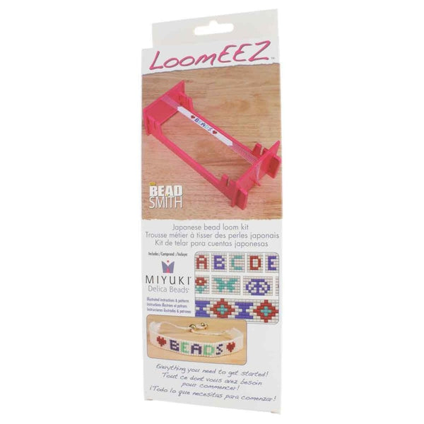 Beadsmith Plastic Loom Kit With Japanese Seed Beads, additional photo