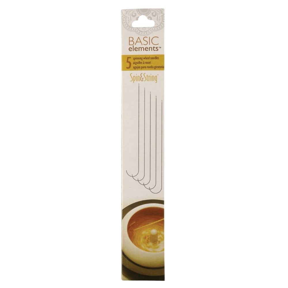 Beadsmith Spin & String Needles, 127mm x .46mm, 5 needle pack