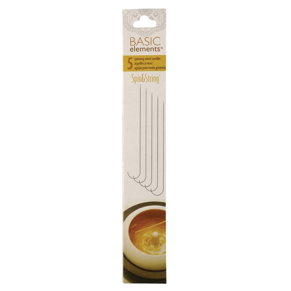Beadsmith Spin & String Needles, 127mm x .46mm, 5 needle pack