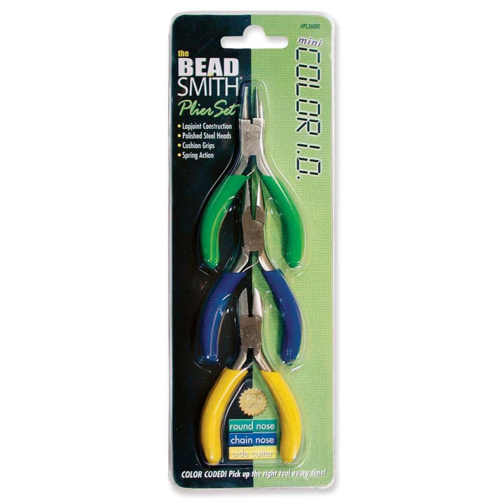 Beadsmith 3 Piece Mini Pliers Set