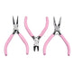 Economy 3 Piece Plier Set, pink
