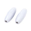 Plastic Breakaway Clasps 24x9mm, white
