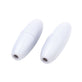 Plastic Breakaway Clasps 24x9mm, white