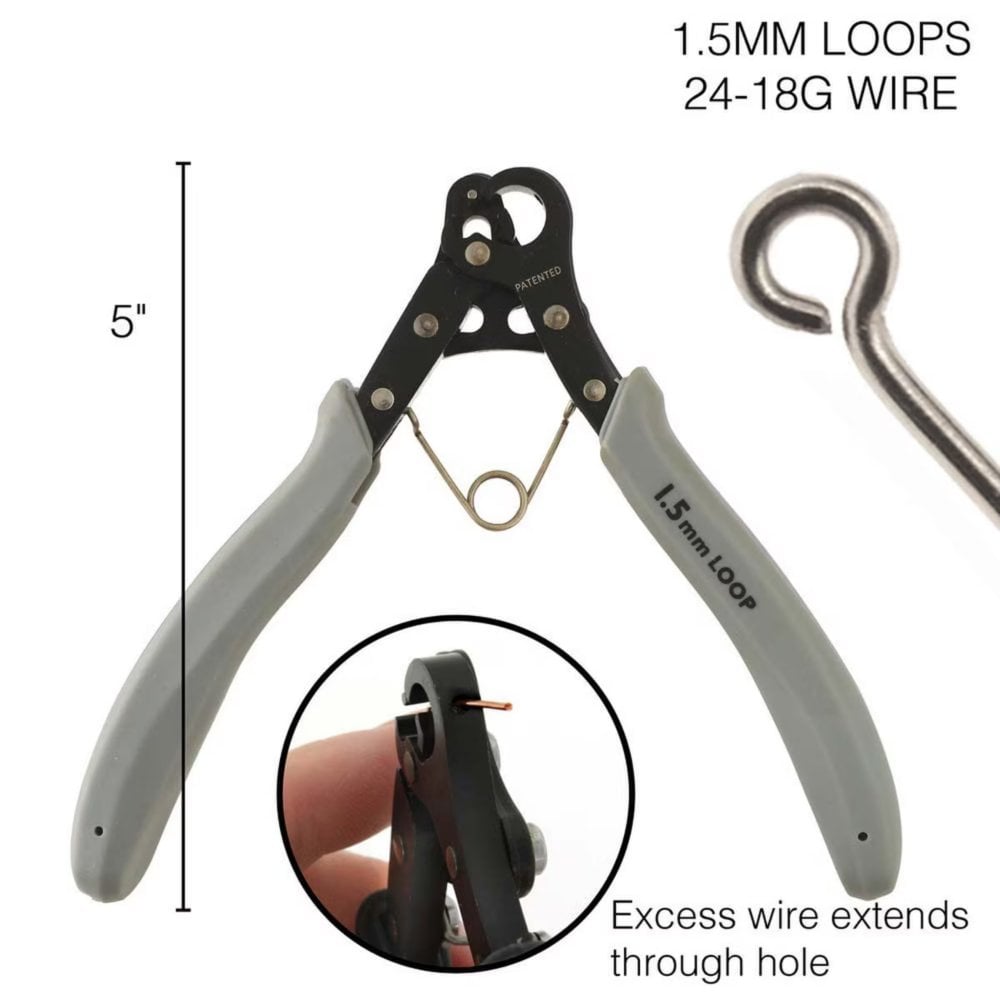 Beadsmith The 1 Step Looper Plier (1.5mm Loops), additional photo