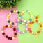 Rubber Coated Acrylic Beads 11mm, sunshine mix, additional photo