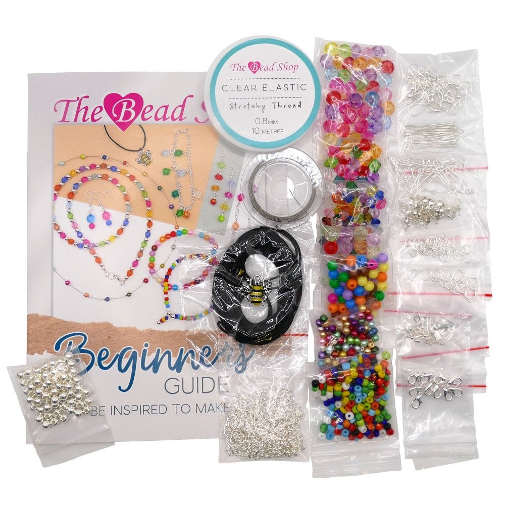 Jewellery Making Kit for Beginners, instructions included, additional photo
