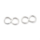 304 Stainless Steel S Hook Clasp 10x5mm, original colour