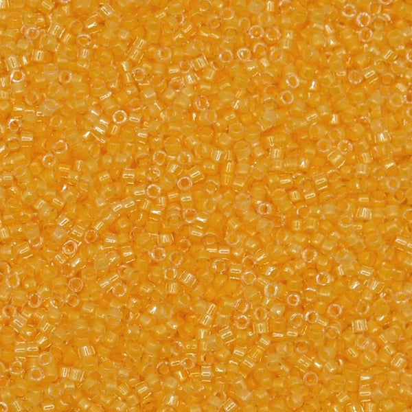 Miyuki 11/0 Delica Seed Beads, luminous sun glow (DB2032)