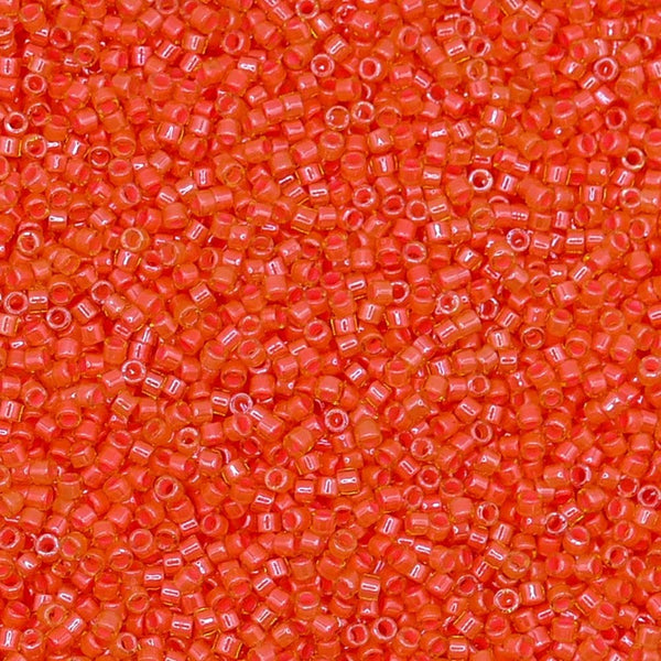 Miyuki 11/0 Delica Seed Beads, luminous bittersweet (DB2047)