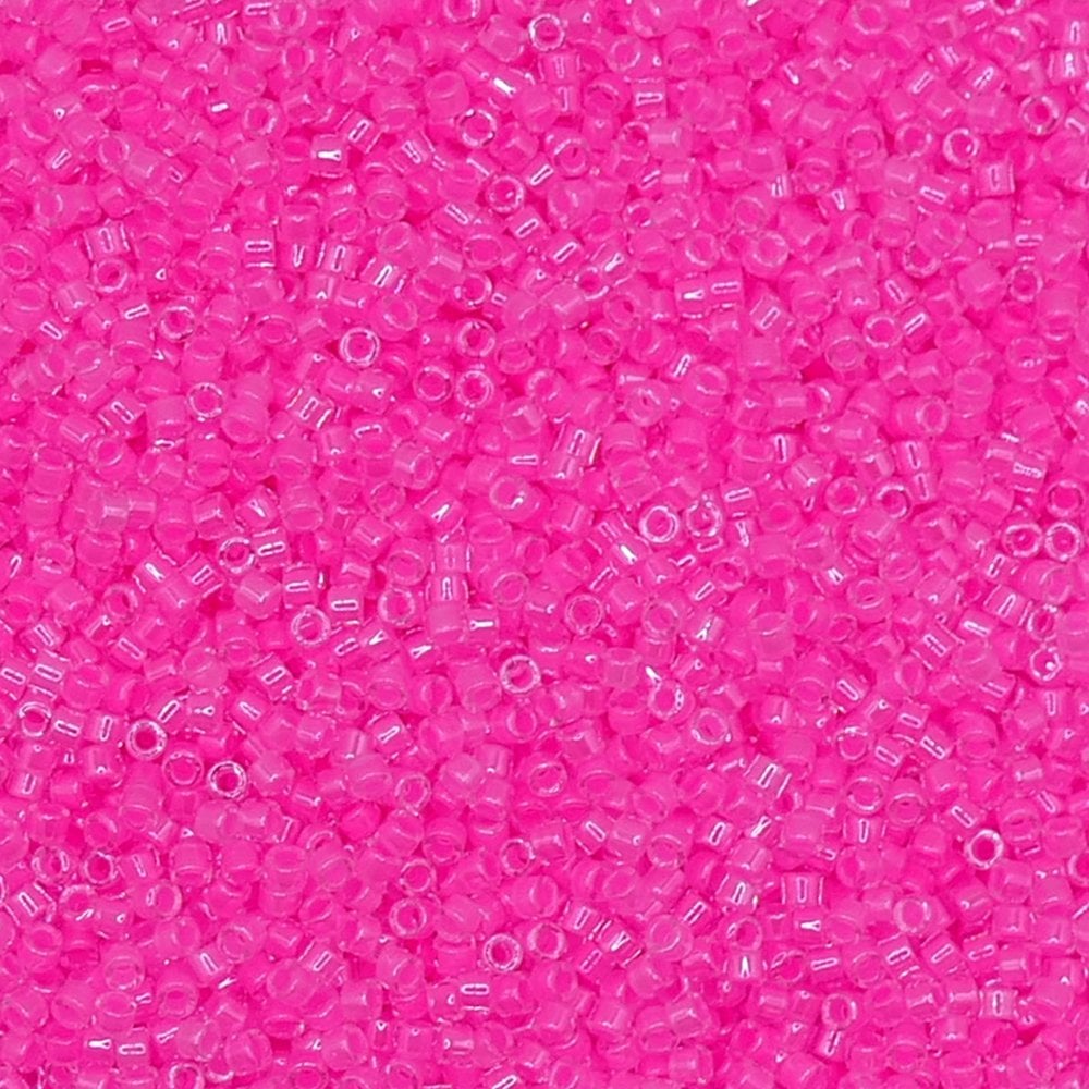 Miyuki 11/0 Delica Seed Beads - Luminous Wild Strawberry (DB2035) - 5g