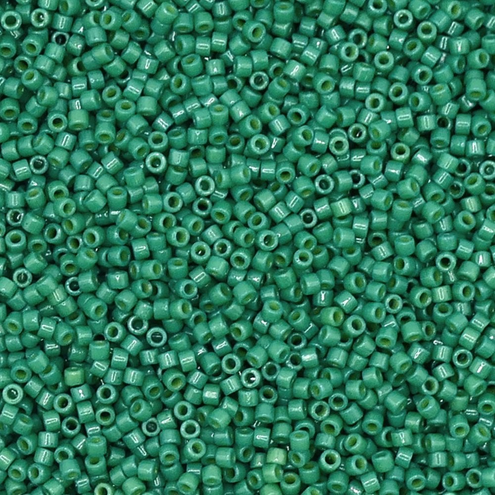 Miyuki 11/0 Delica Seed Beads - Duracoat Opaque Spruce (DB2127) - 5g