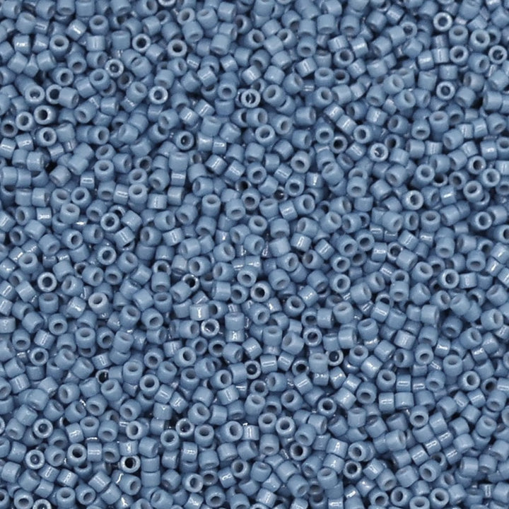 Miyuki 11/0 Delica Seed Beads, duracoat opaque bayberry (DB2132)