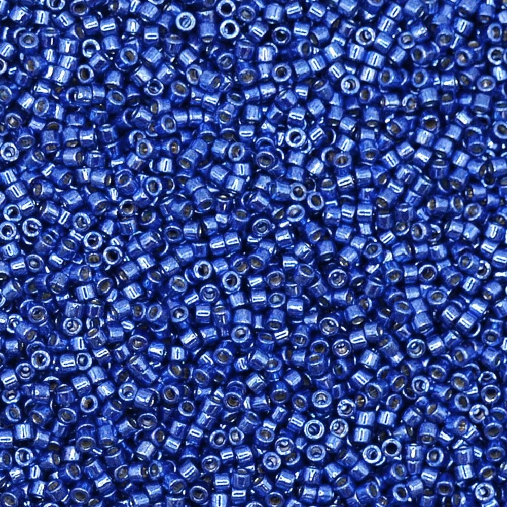 Miyuki 11/0 Delica Seed Beads, duracoat galvanised navy (DB2511)