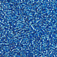 Miyuki 11/0 Delica Seed Beads, silver lined azure (DB1210)