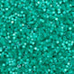 Miyuki 11/0 Delica Seed Beads - Dyed Light Aqua Green Silk Satin (DB1812) - 5g