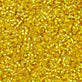 Miyuki 11/0 Delica Seed Beads, silver lined yellow (DB145)