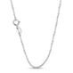 Sterling Silver 18" Fine Trace Chain Necklace