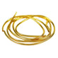 1.2mm / 75cm French Wire Gimp, thick, gold-plated