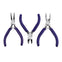 Economy 3 Piece Plier Set, purple