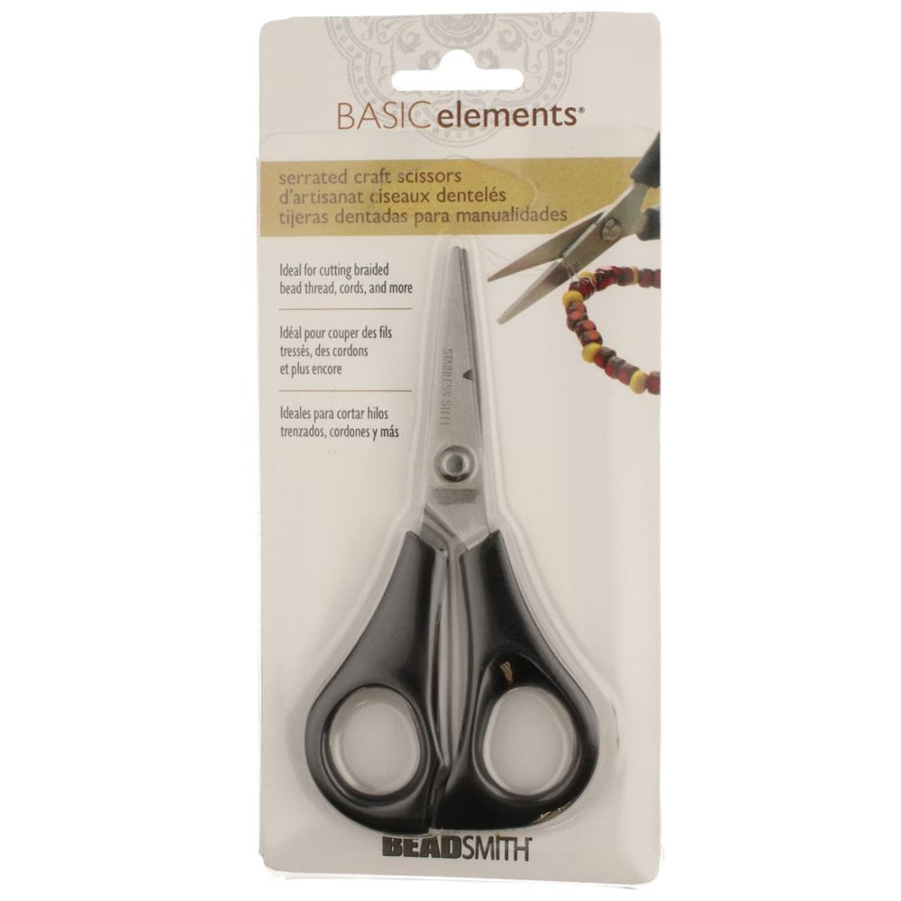 Beadsmith Mini Scissors 4.5 inch Stainless Steel Blade
