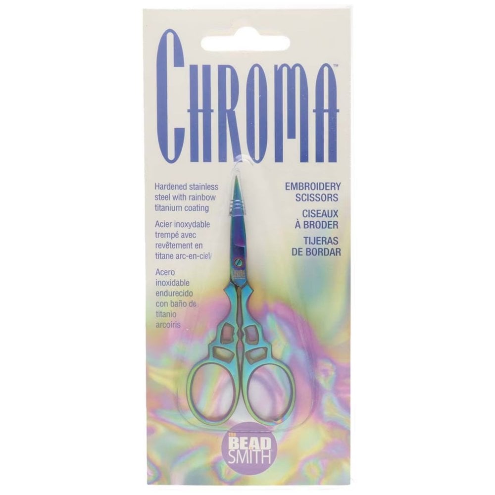 Beadsmith Chroma Series Embroidery Scissors 3.5 Inches