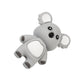 Silicone Koala Beads 30mm, grey, additional photo